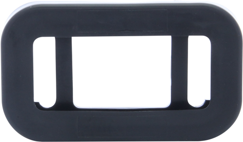 A91GB_OPTRONICS Flush mount grommet for mini sealed lights, black
